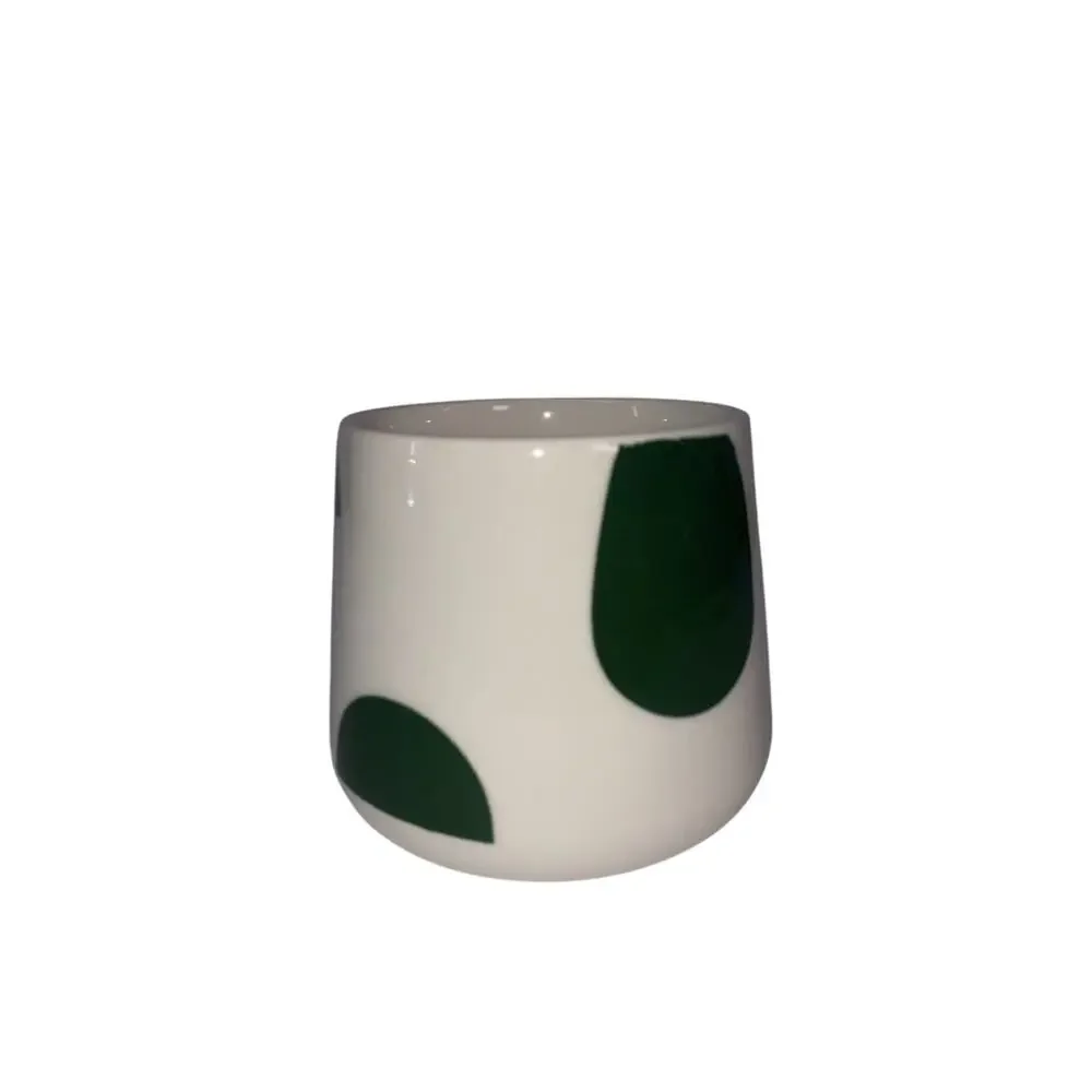 Tabitha Brown Stoneware Mug Target Collab 12 Oz. Green White Yellow MCM